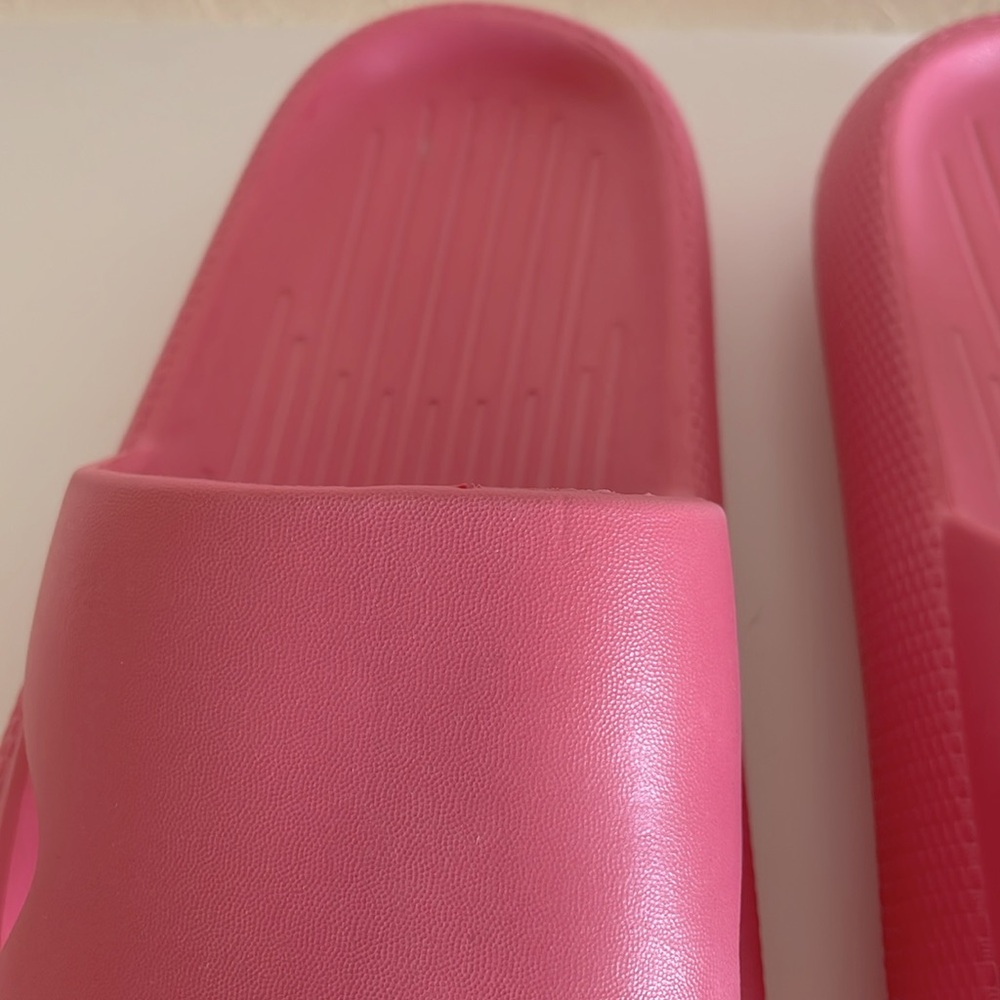 Platform Rubber Slide Sandals - Picture 8 of 10